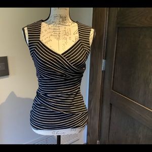 White House Black Market small sleeveless shirt